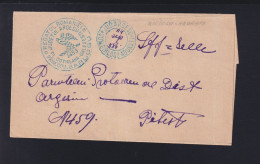 Rumänien Romania Falthülle 1886 Dienstbrief Primaria Barlogu Arges - Storia Postale