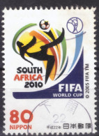 Japan - Japon - Used - Gebraucht - Obliteré - Football World Cup - Fussball  (NPPN-1145) - 2010 – Sud Africa