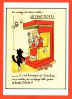 Carte Postale : Le Chat Botté (publicité ERAM - Chaussure) (affiche) Illustration : Jean Effel - Effel