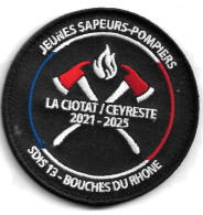 Ecusson SAPEURS POMPIERS JSP SDIS 13 LA CIOTAT CEYRESTE 13 - Feuerwehr