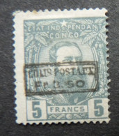 Belgian Congo Belge - 1889  : CP 5 *. - Cote: 240,00€ - Pacchi Postali