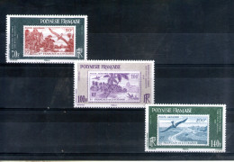 Polynésie Française. Réédition Des Timbres De Poste Aérienne De 1948. 2010 - Neufs
