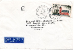 70988 - Frankreich - 1963 - 0,85F Calais EF A LpBf PARIS -> Minneapolis, MN (USA) - Covers & Documents