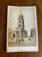 Lyon * église De Notre Dame De Fourvière * Photo CDV Cabinet Albuminée Circa 1860/1890 * Photographe - Autres & Non Classés