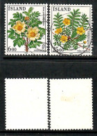 ICELAND   Scott # 586-7 USED (CONDITION AS PER SCAN) (Stamp Scan # 993-1) - Gebraucht