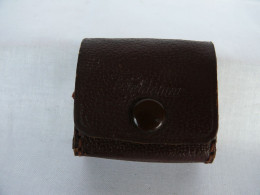Vintage Brown Leather Case Panchromar Fotofilter Case Made In Germany #2002 - Other & Unclassified