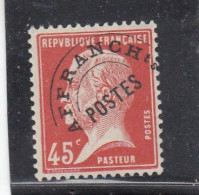 France - Année 1922/47 - Neuf** - Préoblitérés - N° YT 67** - Type Pasteur - 1893-1947