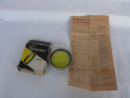 Vintage Panchromar Yellow Filter G3 M 58x0.75 Fotofilter Made In Germany #2003 - Other & Unclassified