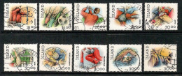 ICELAND   Scott # 700-11B USED (CONDITION AS PER SCAN) (Stamp Scan # 993-8) - Gebruikt