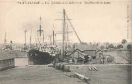 St Nazaire * Vue Générale De La Mâture Des Chantiers De La Loire * Bateau Cargo - Saint Nazaire