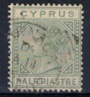 CHYPRE  1894   N° 24  Oblitéré  Filig. CA - Usati