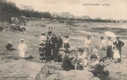 St Nazaire * Vue Sur La Plage * Groupe D'enfants - Saint Nazaire