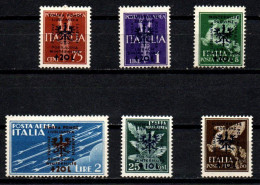 1944 - Italia - Occupazione Tedesca Della Slovenia 20/25 Assistenza Invernale  ------- - Ocu. Alemana: Lubiana