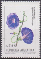 Fleurs - ARGENTINE - Flore - Ipomée Pourpre - N° 1472 ** - 1985 - Unused Stamps