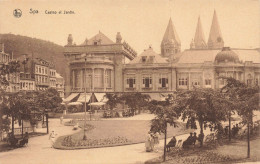 BELGIQUE - Spa - Casino Et Jardin - Carte Postale Ancienne - Spa