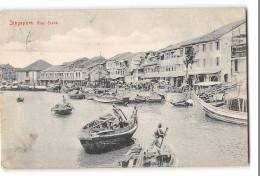 Delcampe - CPA Singapour River Scene  - Singapur