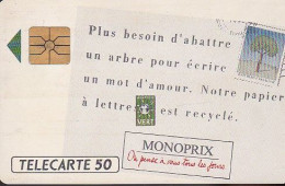 F148 03/1991 MONOPRIX 50 GEM - 1991