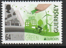 Guernsey 2016 Europa, Think Green, MNH , SG 1609 - Guernesey
