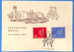 Allemagne DDR - 1958 - Carte Postale De Leipzig - G24359 - Brieven En Documenten