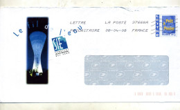 Pap Logo Bleu Flamme Chiffree  Illustré Syndicat D'eau Reservoir - PAP: Aufdrucke/Blaues Logo