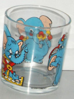 Nutella Glass Verre Elephantao Tropical Fants 1999 - Sonstige & Ohne Zuordnung