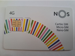 PORTUGAL / GSM/ SIM CARD / NOS/ MICRO SIM   /    MINT     **15574** - Portugal