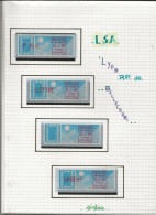 Vignettes LSA - Lyon RP De Bellecour - 1981-84 LS & LSA Prototipos