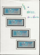 Vignettes LSA - Miribel  69 - 1981-84 Types « LS » & « LSA » (prototypes)