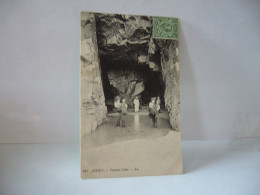 JERSEY PLEMONT CAVES  ROYAUME UNI ANGLETERRE ILES DE LA MANCHE CPA 1912 - Plemont