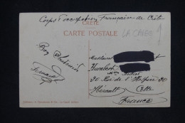 CRETE - Mention Manuscrite "  Corps D'Occupation Français En Crète " Sur Carte Postale Pour Cette En 1903  - L 147950 - Otros & Sin Clasificación