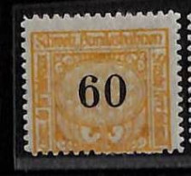 ZA0139f - SWITZERLAND - SBHV # 18Aa RAILWAY SERVICE STAMPS Mint MNH - Railway