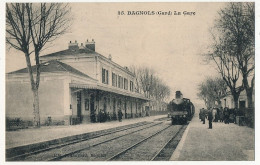 CPA - BAGNOLS (Gard) - La Gare - Bagnols-sur-Cèze