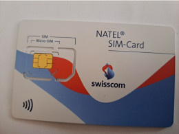 ZWITSERLAND  CHIPCARD /GSM/SIM/ SWISSCOM/ NATEL RED    MINT CARD  **15603** - Suisse