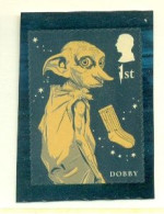 Great Britain 2023 Harry Potter Dobby The House-Elf 1st From Fan Sheet Self-adhesive MNH - Ohne Zuordnung