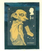 Great Britain 2023 Harry Potter Dobby The House-Elf 1st From Fan Sheet Self-adhesive MNH - Ohne Zuordnung