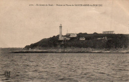 N°114843 -cpa Pointe Et Phare De Sainte Anne Du Portzic  - Lighthouses