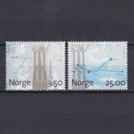 NORWAY 1996, Mi# 1211-1212, The Troll Offshore Gasfield, Industry, MNH - Gaz