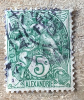 ALEXANDRIE. Type Blanc N°23 Oblitéré - Usados