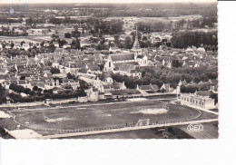 SELLES SUR CHER LE STADE ET VUE GENERALE AERIENNE REF 80117 - Stadi