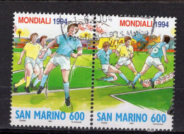 Y8965 - SAN MARINO Ss N°1420/21 - SAINT-MARIN Yv N°1372/73 - Used Stamps
