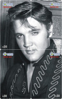 M14003 China Phone Cards Elvis Presley Puzzle 116pcs - Muziek