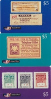 United States, SKU-23598 - 23600, Set Of 3, Stamp On Cards, Mint, Only 1000 Issued, 2 Scans.  Special Offer. - Amerivox