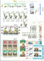 New Zealand  Health Miniature Sheets X12 Selection From 1968   To1981  Mnh - Blocks & Sheetlets