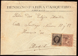 Salamanca - Edi O 219+240 - Sobre Mat Cartería "Salamanca - Espeja" - Storia Postale