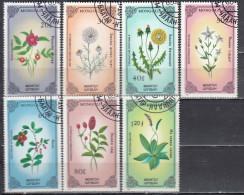 Mongolia 1985 - Plants, Mi-Nr. 1712/18, Used - Mongolie