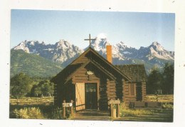 Cp, Etats Unis, WY, Wyoming, Jackson, The Episcopal Chapel Of The Transfiguration, Vierge - Autres & Non Classés
