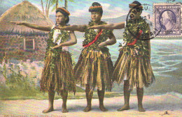 HAWAI - Hawaiian Hula Hula Dancers  .Carte  Vierge Et Rare. - Honolulu