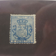 CUBA Télégraphe Telégrafos 2 Pesetas 1878 - Télégraphes