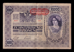 Austria 10000 Kronen 1918 (1919) Pick 65 - Oesterreich