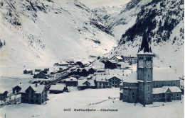 Gottardbahn - Göschenen 3.XI.1908  TTB - Göschenen
